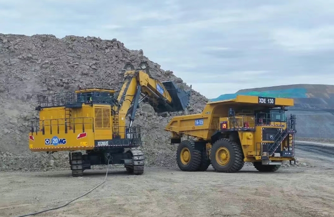 效率王者！徐工超级装备征战高原铜矿