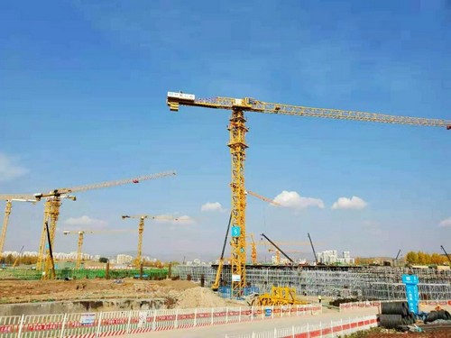 徐工塔机助建世界屋脊最大体量会展中心